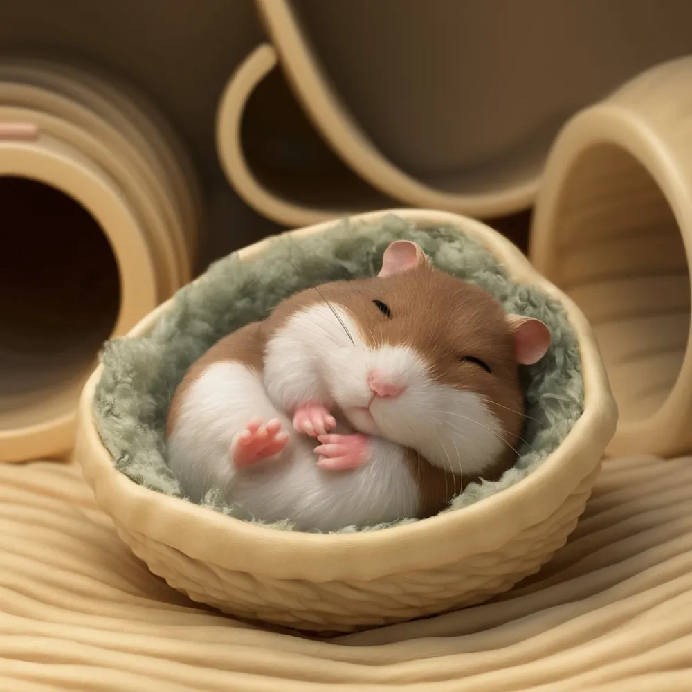 Hamster Ngủ Bao Nhiêu Tiếng? Tại sao hamster ngủ nhiều?