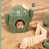 Nhà Ngủ Hamster – Nhà Ngủ Hamster Hình Xương Rồng